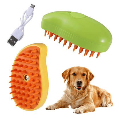 CEPILLO DE VAPOR DE MASCOTAS 3 EN 1